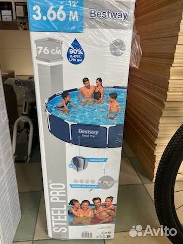 Каркасный бассейн Bestway 56706 76 366 366см