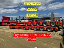 Полуприцеп трал (тяжеловоз) AMUR LYR9806TDPW, 2024