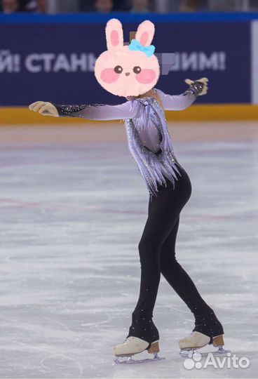 Платье/комбинезон для фигурного катания 128-140