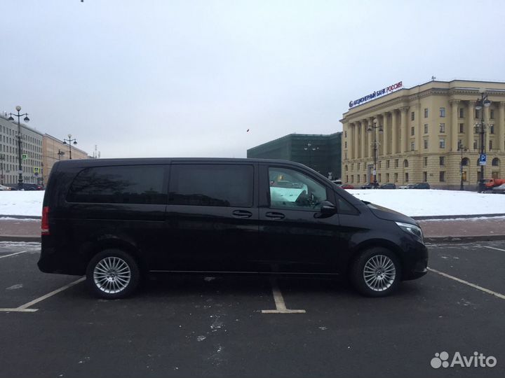 Аренда Мерседес V класс с водителем