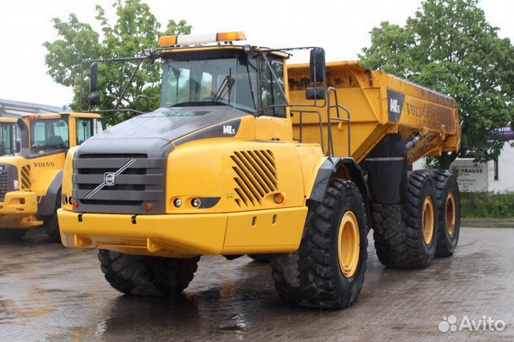 Сочлененный самосвал Volvo A40, A35