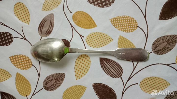 Серебряная столовая ложка, 84 проба