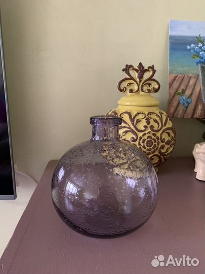 Ваза стекло