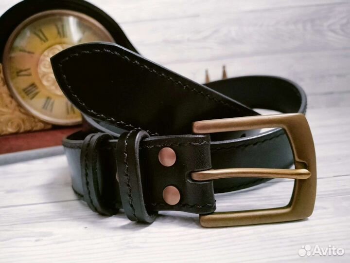 Ремень кожаный