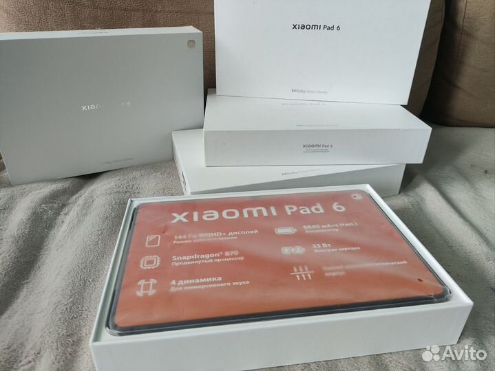 Планшет xiaomi mi pad 6, 128, новые