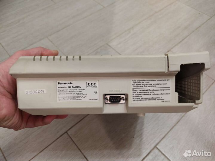 Мини атс panasonic kx-ta616