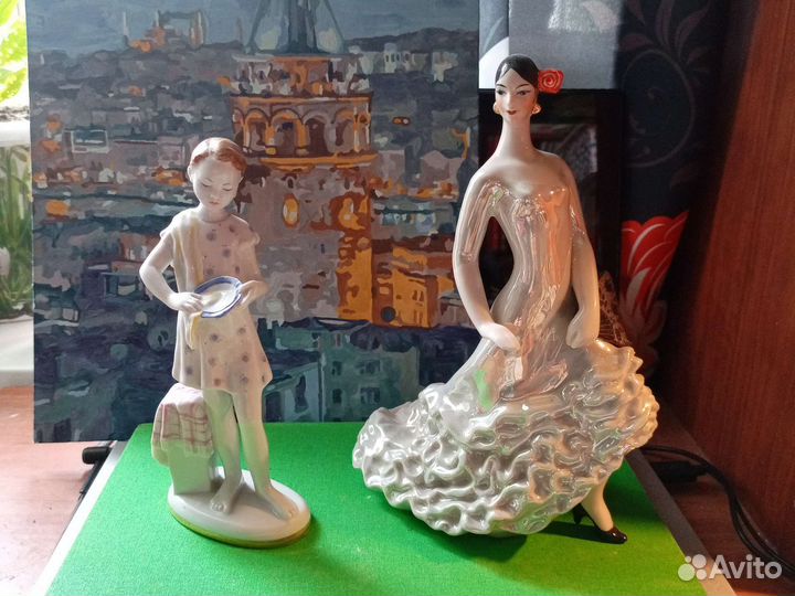 Фарфоровые статуэтки СССР