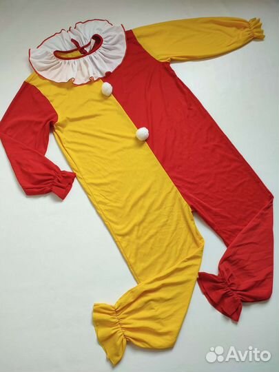 Костюм клоуна скомороха петрушки