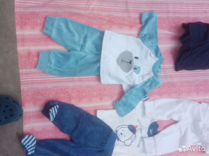 Вещи пакет 0-6мес