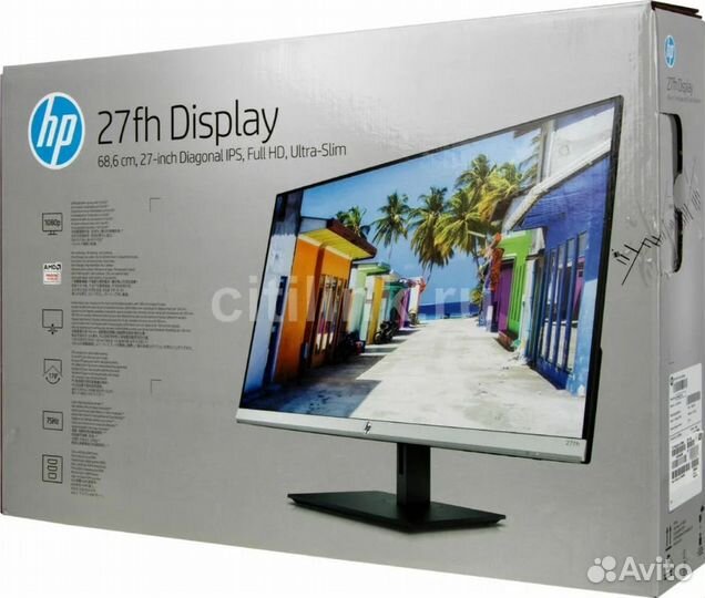 Монитор HP 27fh
