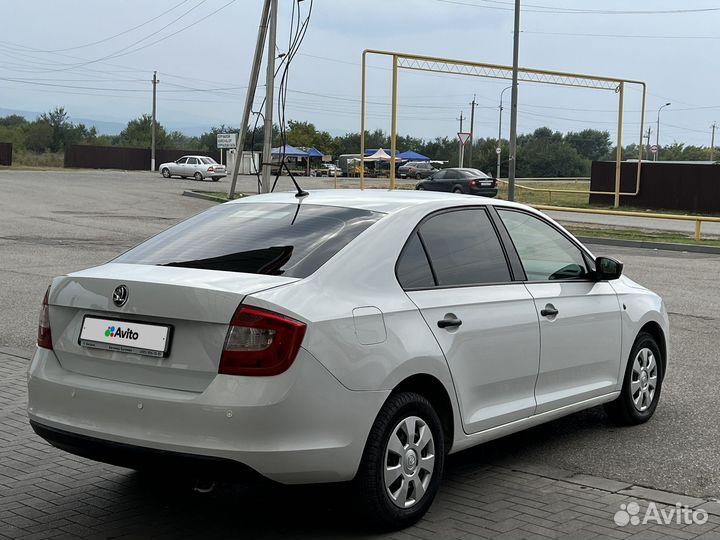 Skoda Rapid 1.6 МТ, 2016, 246 000 км