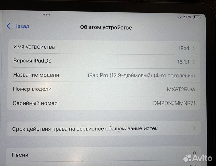 iPad pro 12.9 2020 256gb