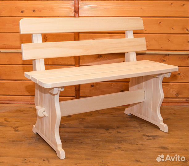 Скамьи и лавки из дерева для бань саун и беседок