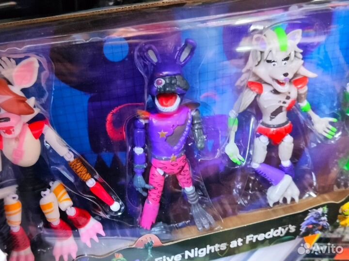 Аниматроники разрушенные фнаф 9
