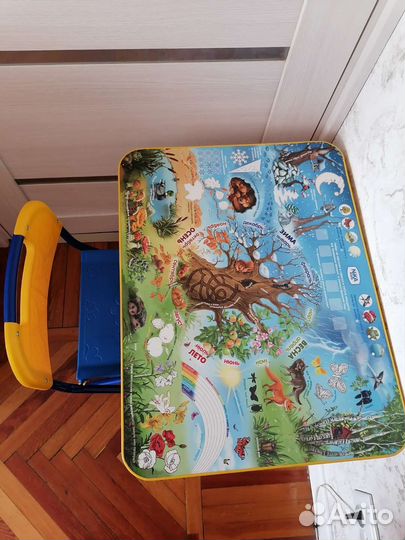 Стол и стул детский складной