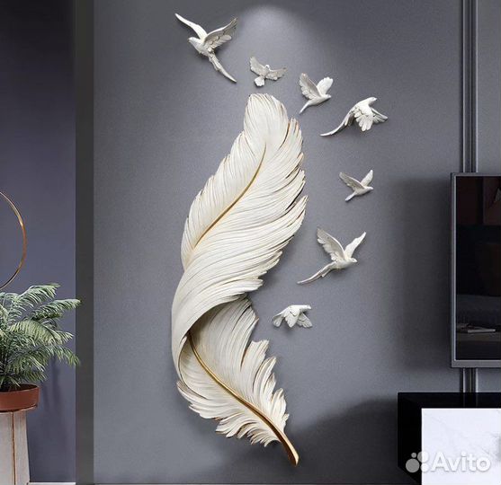 Настенное панно Перо