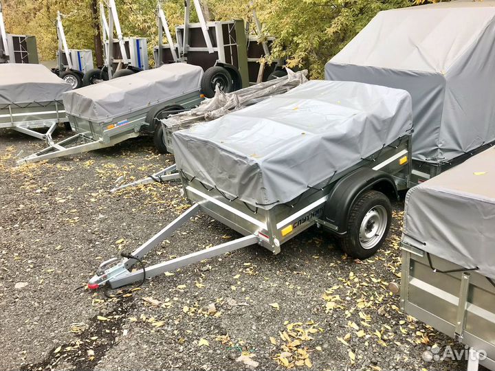 Прицеп дачный 1700х1200 с тентом