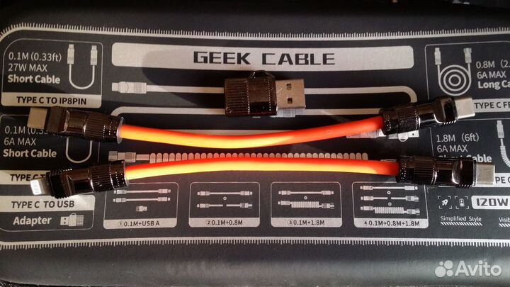 Набор гиковских проводов PD3.1 240W