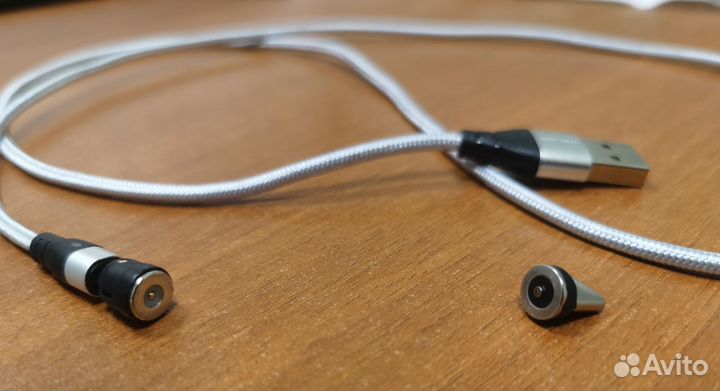 Кабель зарядки + магнитный адаптер Type-C