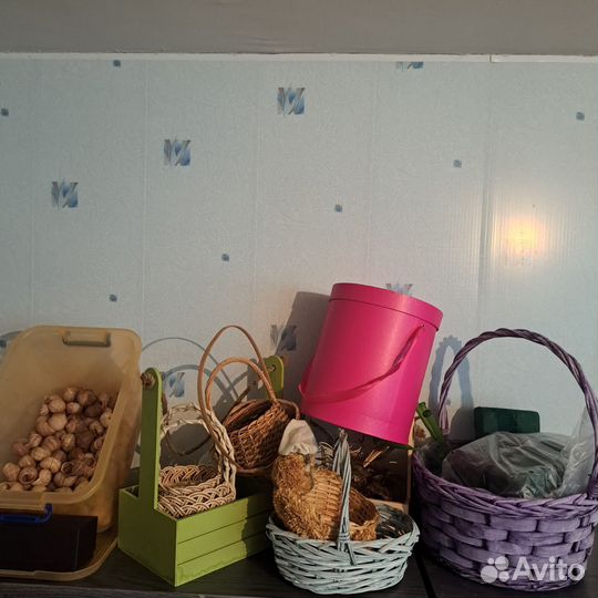 Плетеные корзинки