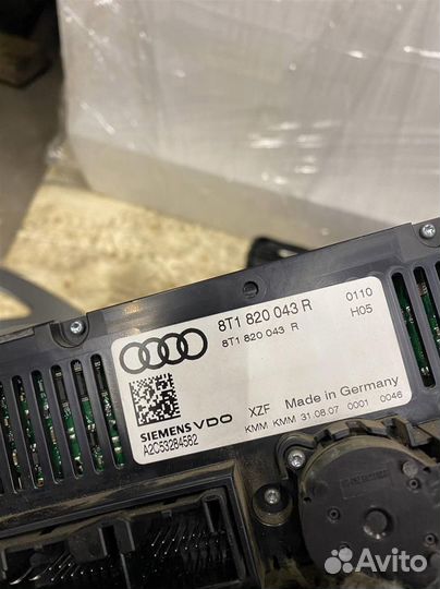 Блок климат-контроля #: 1565 Audi A5 8T