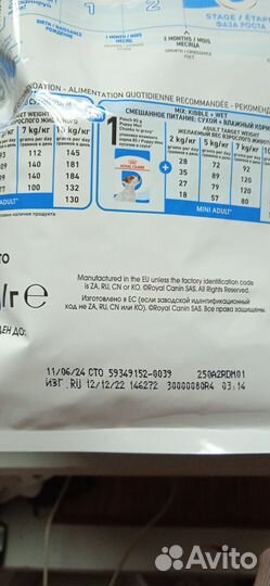 Корм для собак