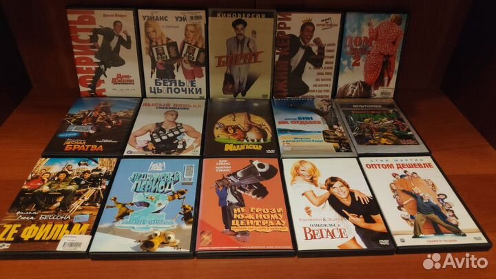 Зарубежные комедийные фильмы на DVD