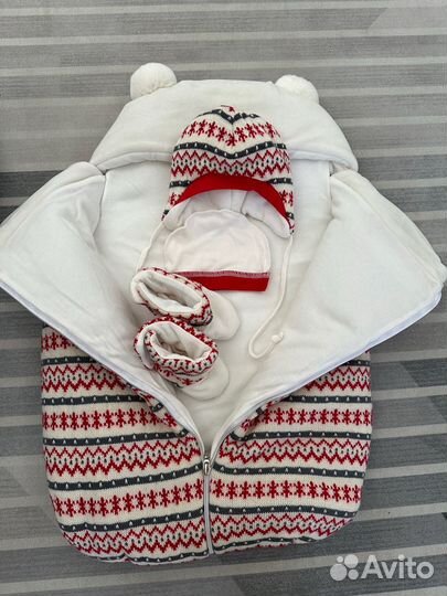 Конверт на выписку зимний