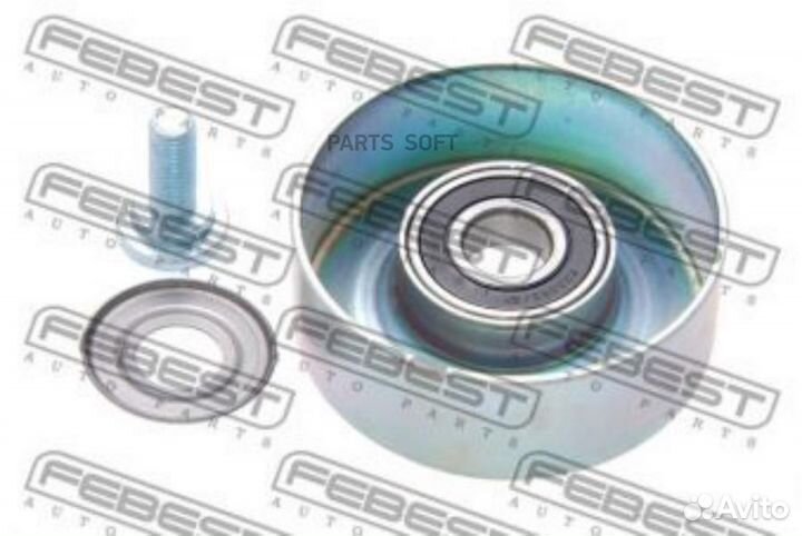 Febest 0287-Y61 ролик натяжной (nissan patrol safari Y61 1997-2006) febest