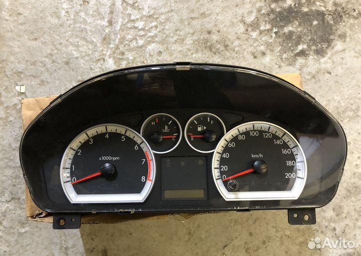 Панель приборов Chevrolet Aveo T250 с 2006