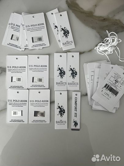 Бирки U.S. polo assn оригинал