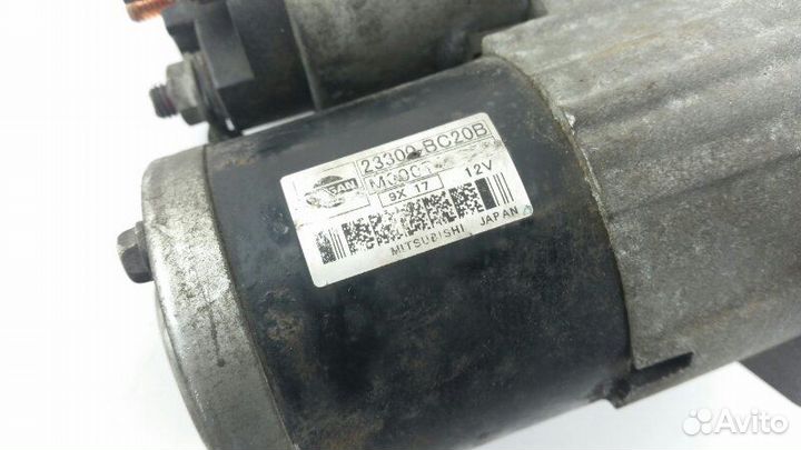 Стартер Nissan Note E11 HR16 2010