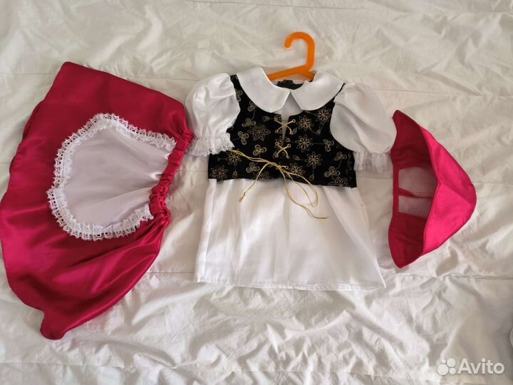 Карнавальный Костюм Красная шапочка