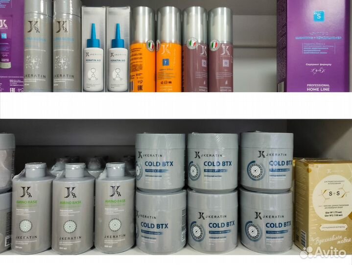 J.Keratin, составы для кератинового выпрямления