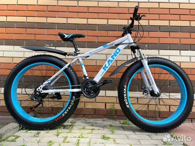 Fatbike чёрно-синий новый