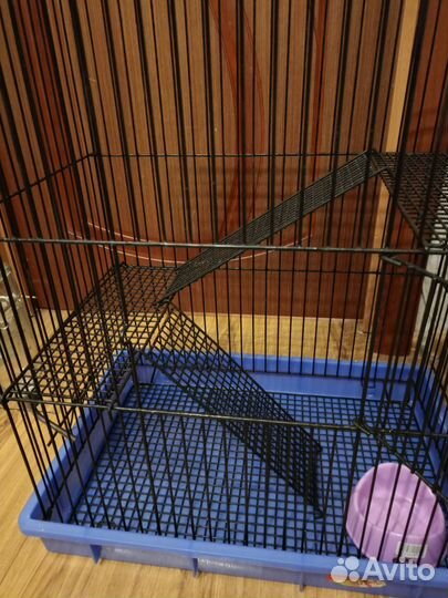 Клетки большие укомплектованные для грызунов