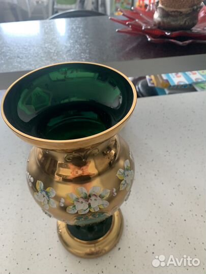 Ваза Богемия новая