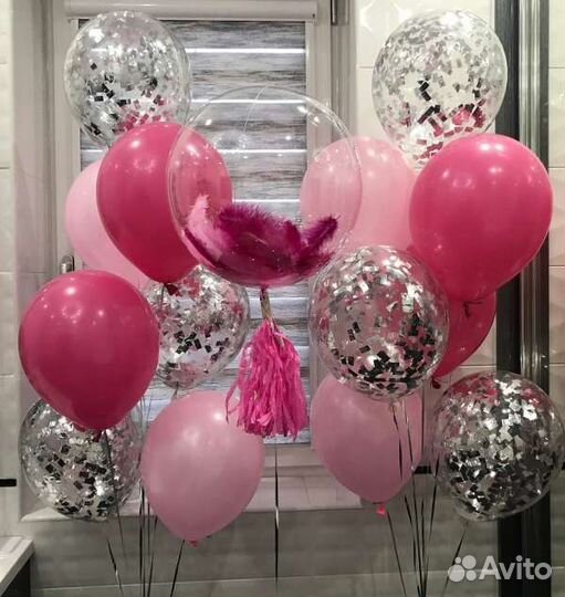 Воздушные шарики, фотозоны