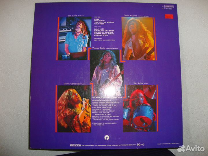 Винил фирменный LP