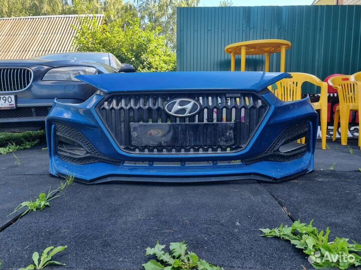 Бампера для hyundai solaris 2