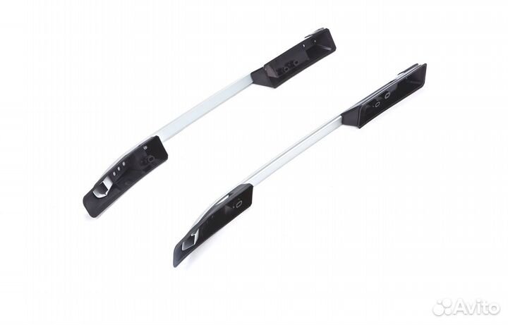 Рейлинги для Toyota Hilux с 2015- серебристые