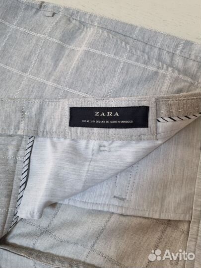 Брюки zara мужские летние