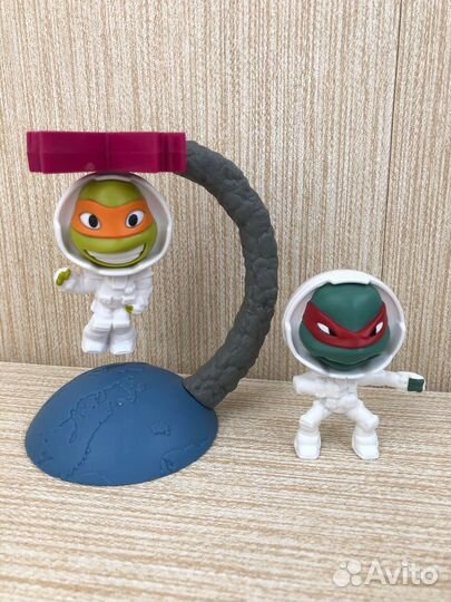 Черепашки ниндзя игрушки Макдональдс
