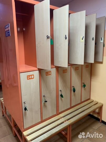 Металлические шкафчики бу