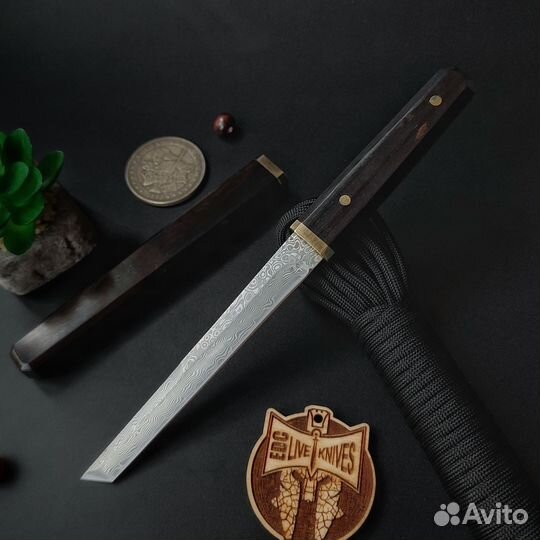 Нож Подарочный - Танто Black