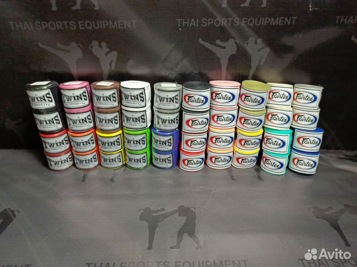 Боксёрские бинты Fairtex Twins