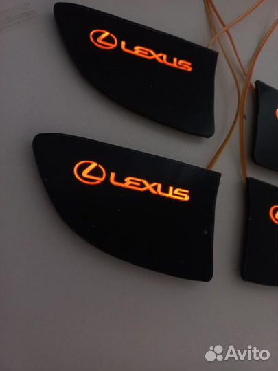 Led Подсветка дверных ручек салона Lexus RX 350