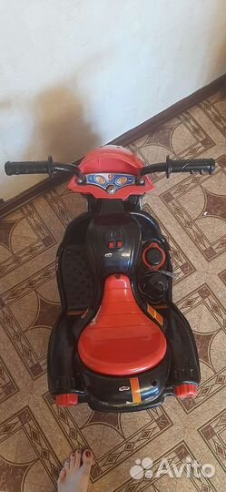 Детский мотоцикл на аккумуляторе бу