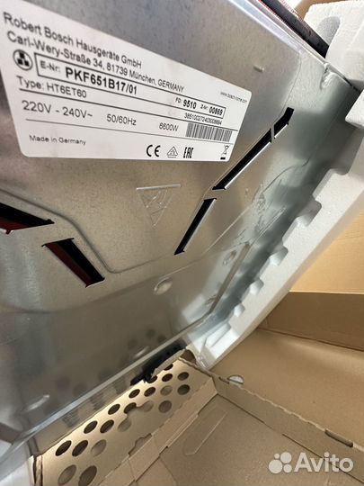 Электрическая варочная панель bosch