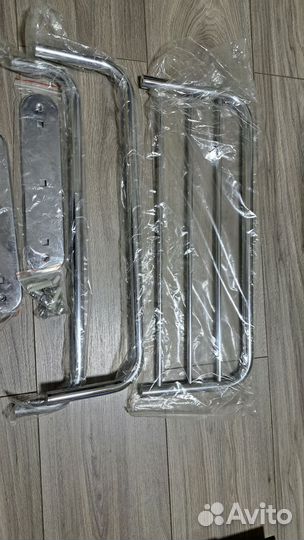 Полка держатель для полотенец в ванной